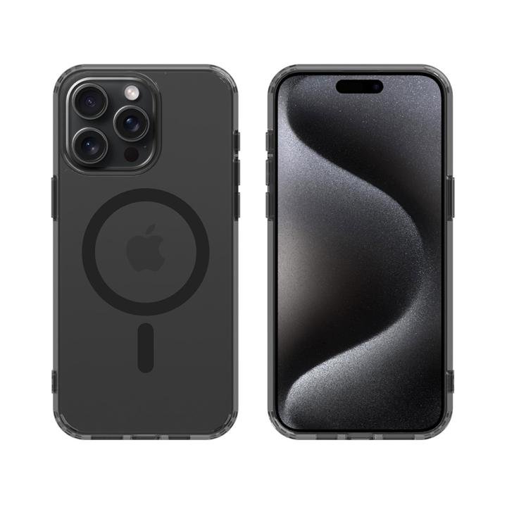 NOVANL ShockShield Case (incl. Magnetics) za iPhone 15 Pro Max Grey