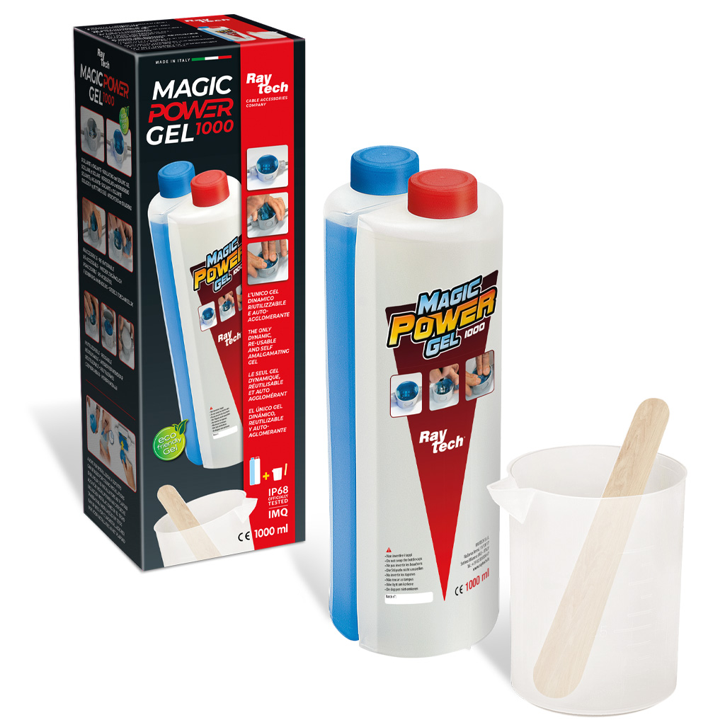 Magic Power Gel, 1000 ml Izolacijski gel za zaštitu IP68